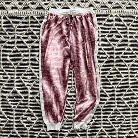 Abercrombie & Fitch Other - Abercrombie & Fitch Sleepwear Women’s Red Striped Pajama Pants Size Medium